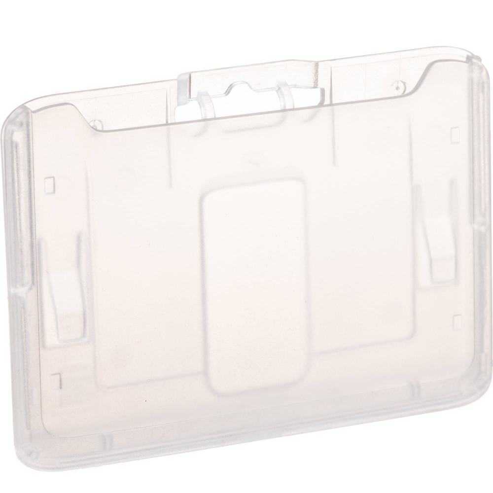 Soporte de Plástico Rígido para Tarjetas BRADY PEOPLE ID B-Holder (Horizontal, Paquete de 50) - Prot
