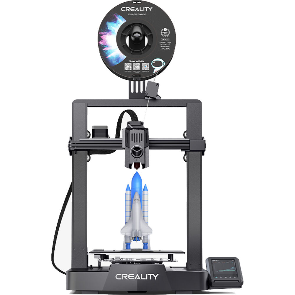 Impresora 3D Creality Ender-3 V3 KE: Volumen de Construcción 8.7""x8.7""x9.4"", Resolución de Capa 100-