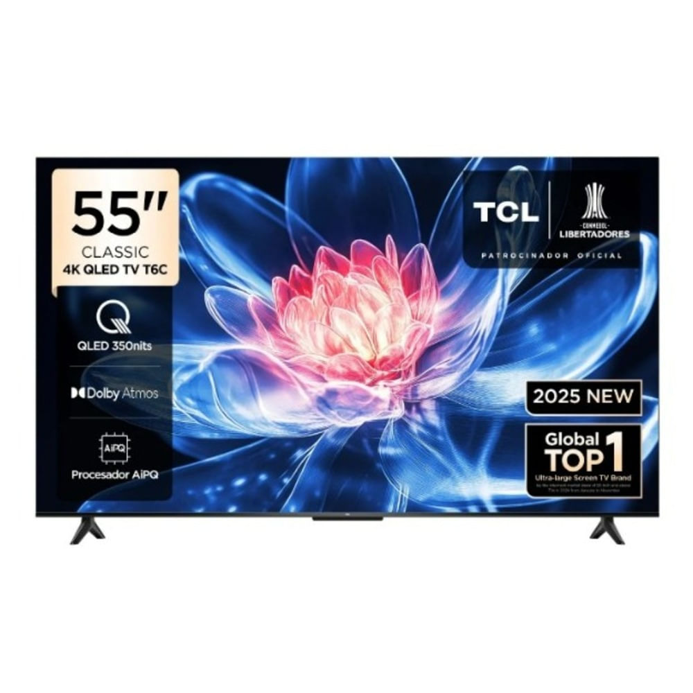Televisor TCL 55 QLED Smart UHD 4K Google Tv 55T6C