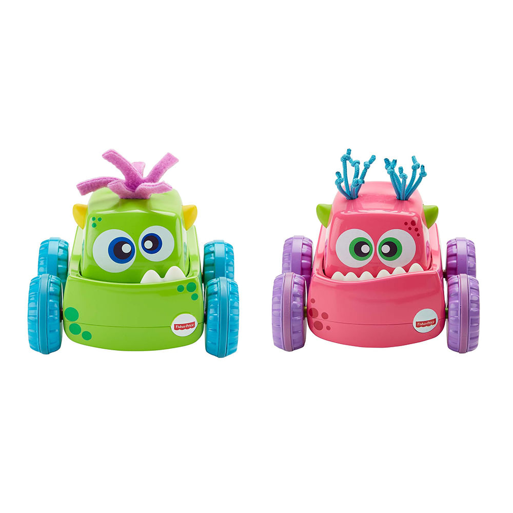 Carrito Monstuos FISHER PRICE Presiona y Anda