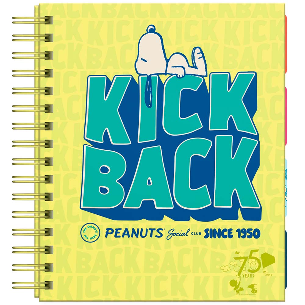 Cuaderno DGNOTTAS Espiralado A5 Tapa Dura Snoopy