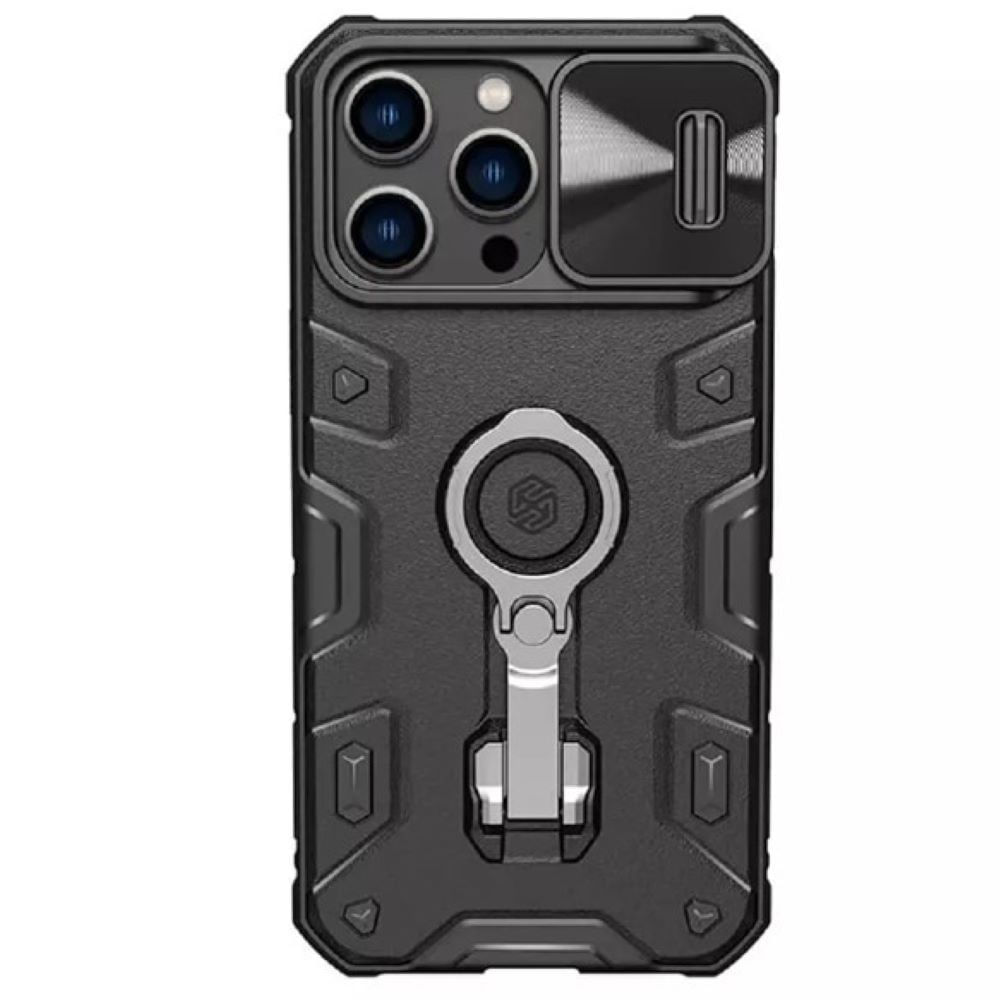 CASE Nillkin Camshield Armor para Iphone 15 Pro Negro