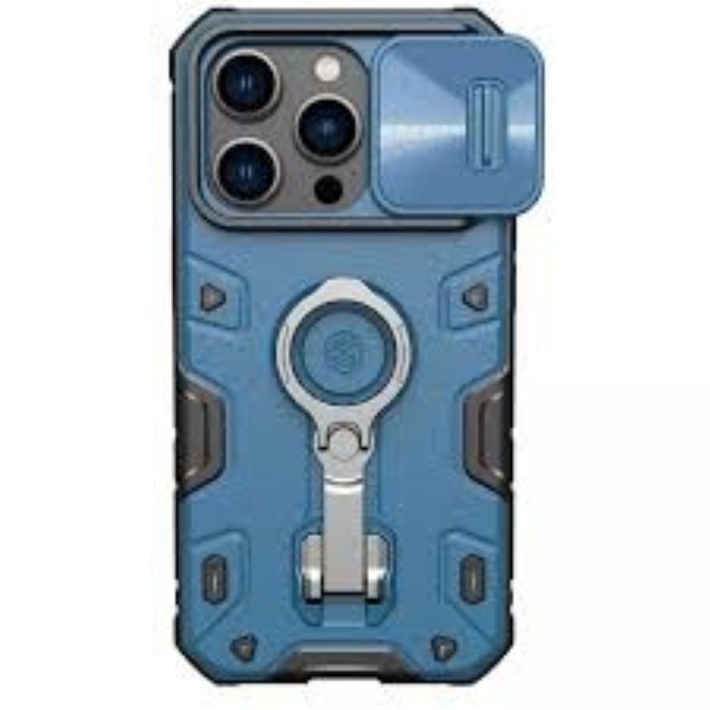CASE Nillkin Camshield Armor para Iphone 14 Pro Max Azul
