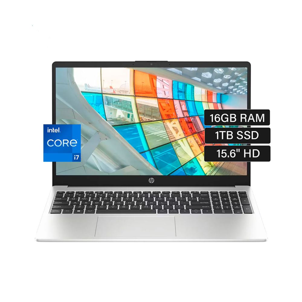 Laptop Hp 250 G10 Intel Core I7-1355U 16GB Ram 1TB SSD 15.6” FHD