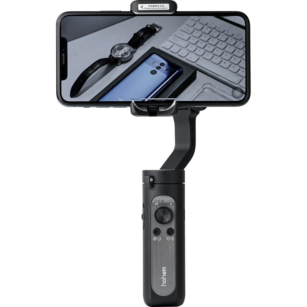 Gimbal Estabilizador Hohem iSteady X Plegable para Smartphone (Negro) - Compacto, 8 Horas de Batería