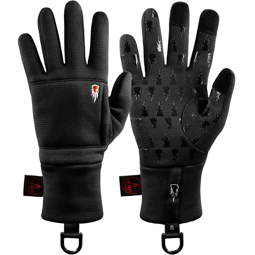 Guantes Forrados Polartec Wind Pro de The Heat Company (Tamaño 9) - Impermeables, Transpirables, con