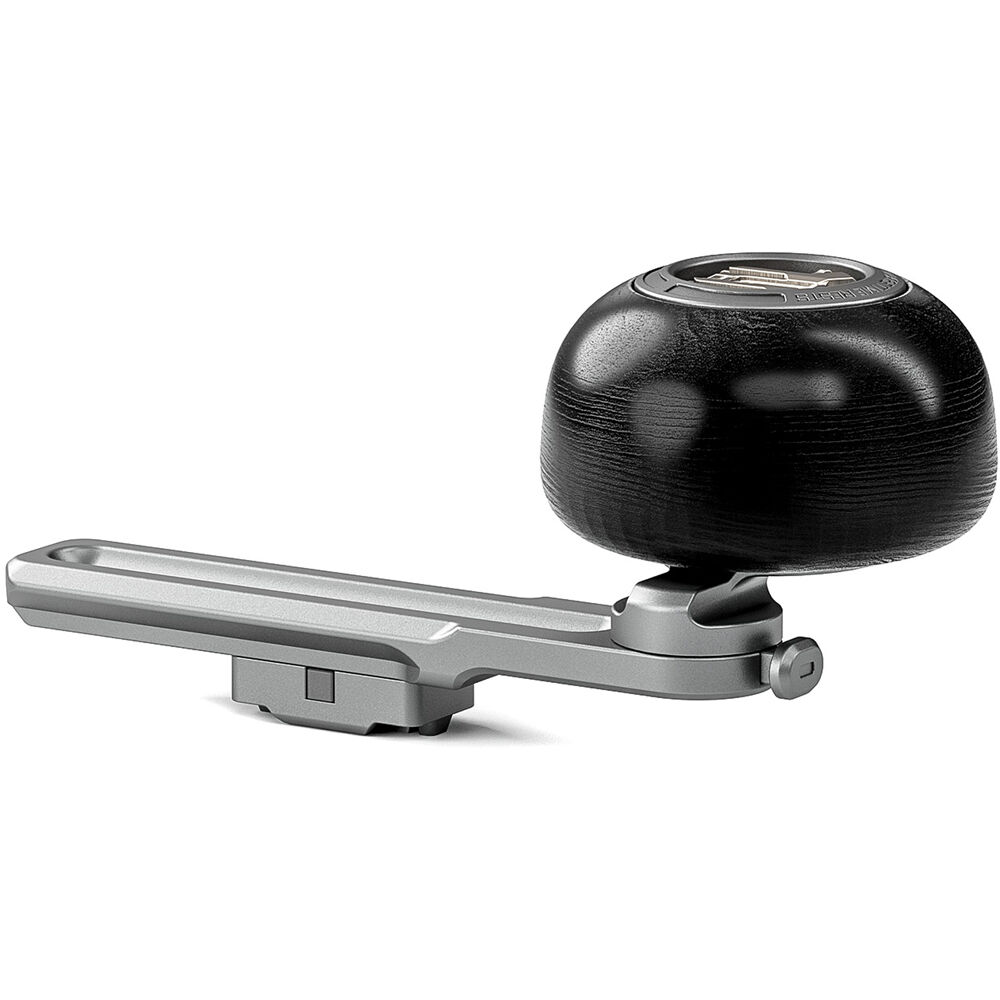 Kit de Soporte NATO y Mango de Madera Circular Tilta Khronos (Blanco Titanio) - Mango Redondo para J