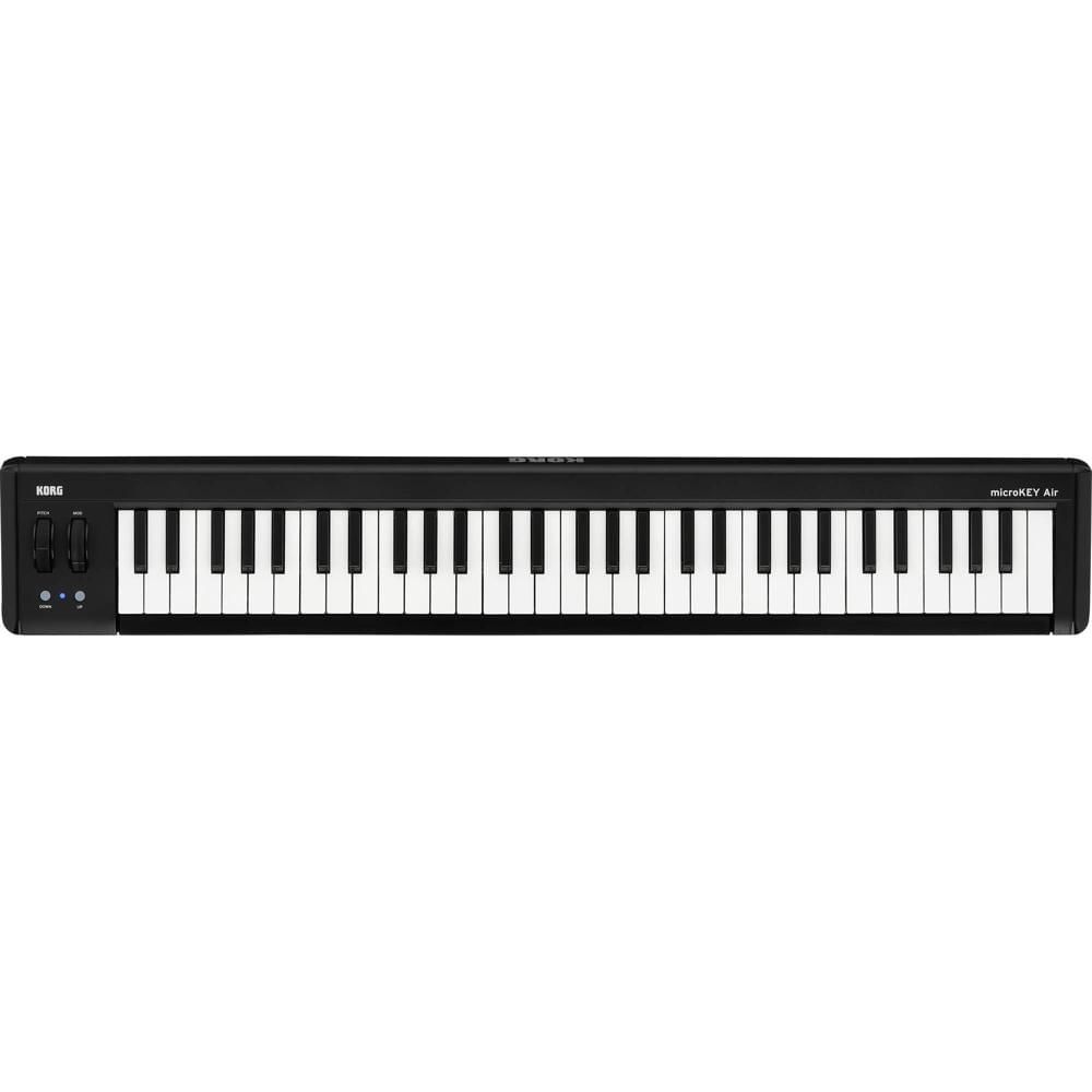 Korg microKEY AIR-61: Controlador MIDI Bluetooth con 61 Teclas Mini Sensibles a la Velocidad y Conex