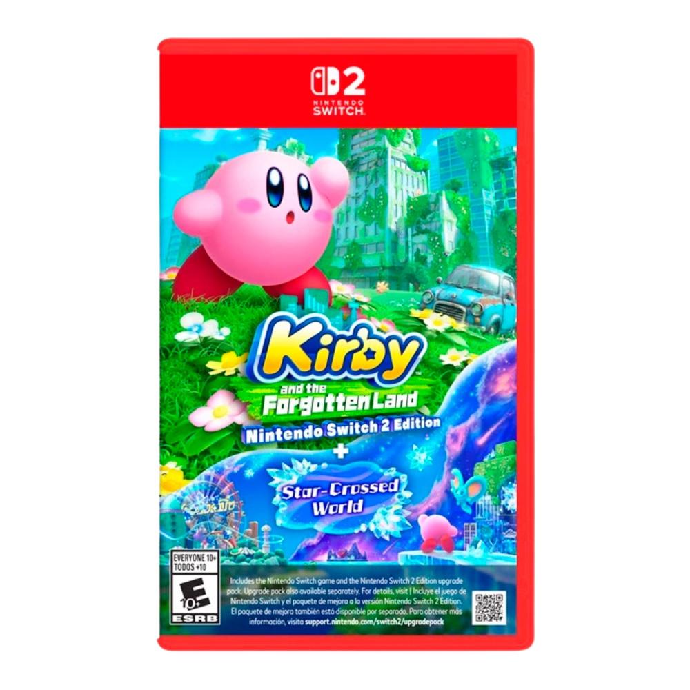 Kirby and the Forgotten Land and Star-Crossed World Nintendo Switch 2 Latam
