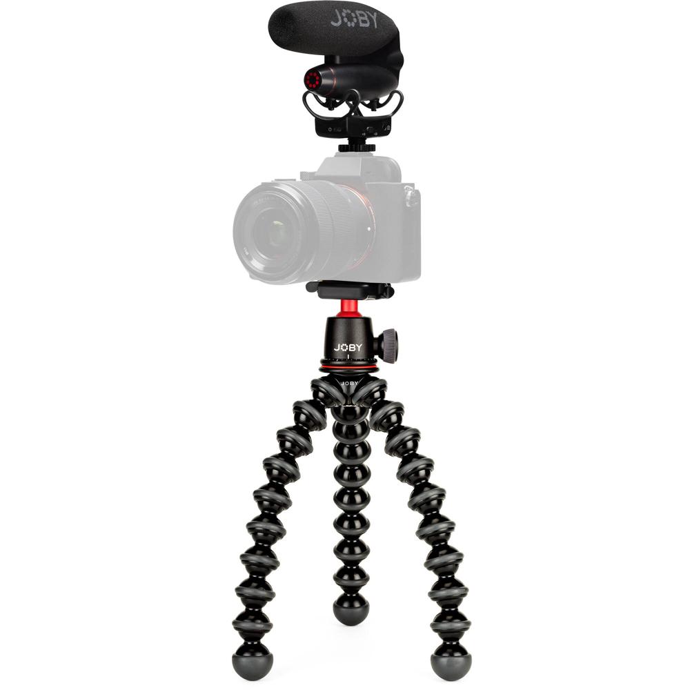 Kit de Vlogger Profesional JOBY Skilled: Micrófono Wavo PRO DS, GorillaPod 3K y Accesorios Esenciale