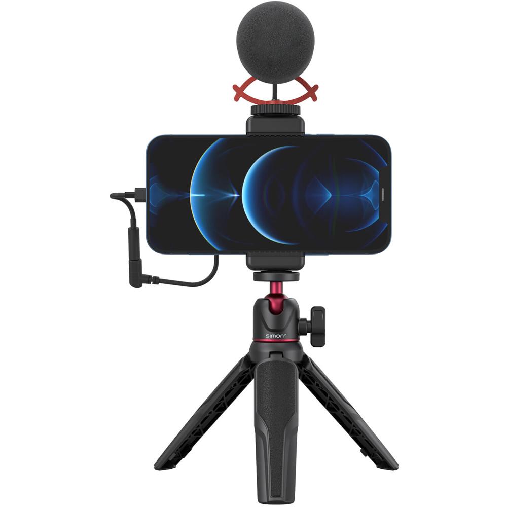 Kit de Vlog Smallrig Simorr Vigor VK-40: Compacto, Estable y Versátil con Micrófono Externo y Soport