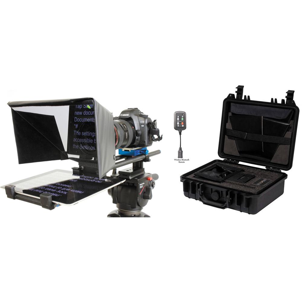 Kit de Teleprompter Datavideo TP500 PK con Estuche Duro