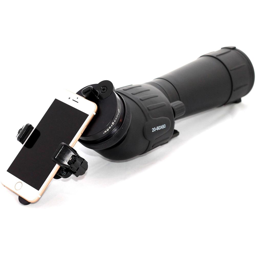 Adaptador Universal Novagrade para Digiscoping de Smartphones (Embalaje tipo Clamshell) - Compatible