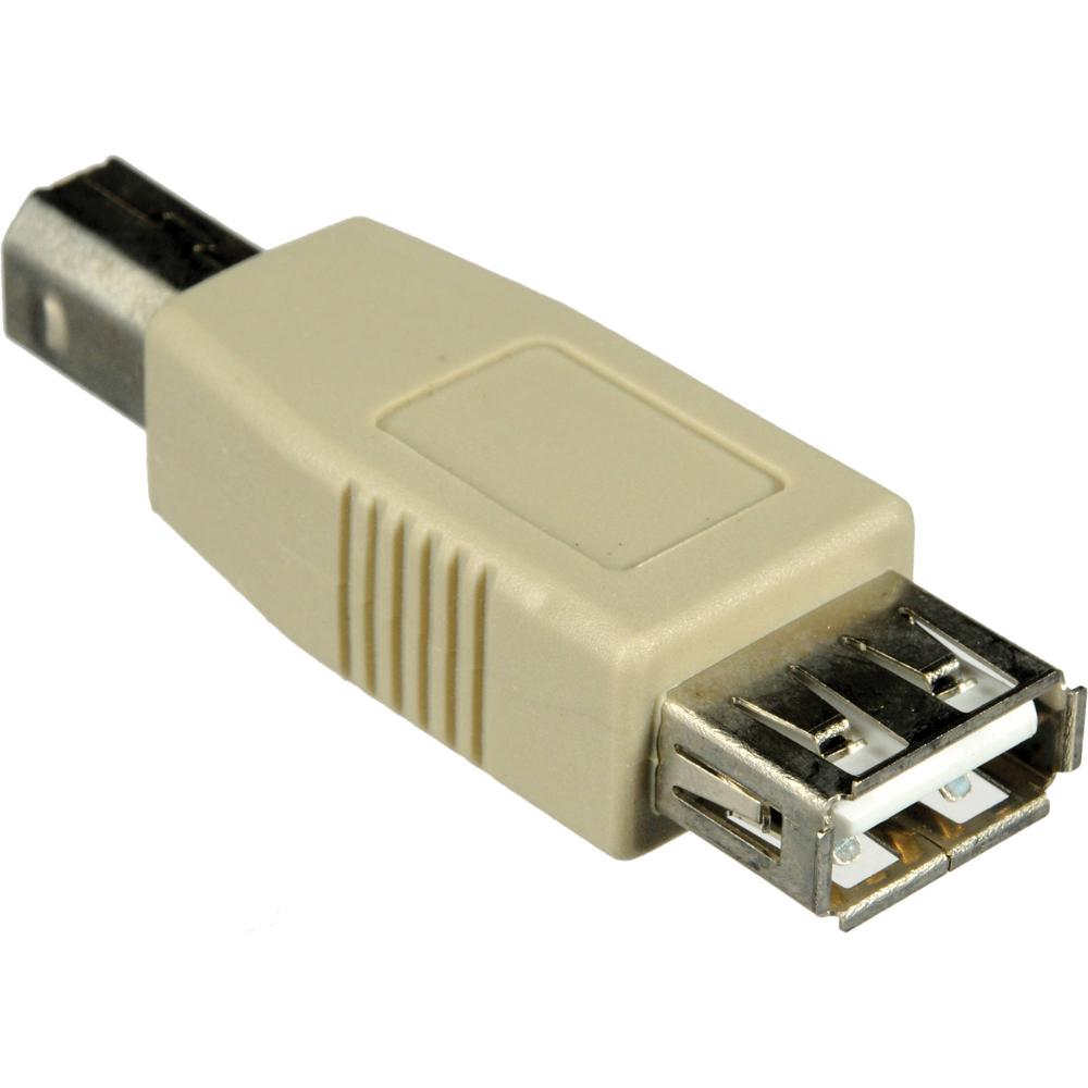 Adaptador USB A hembra a B macho - Conexión de dispositivos, transferencia de datos, cumplimiento Ro