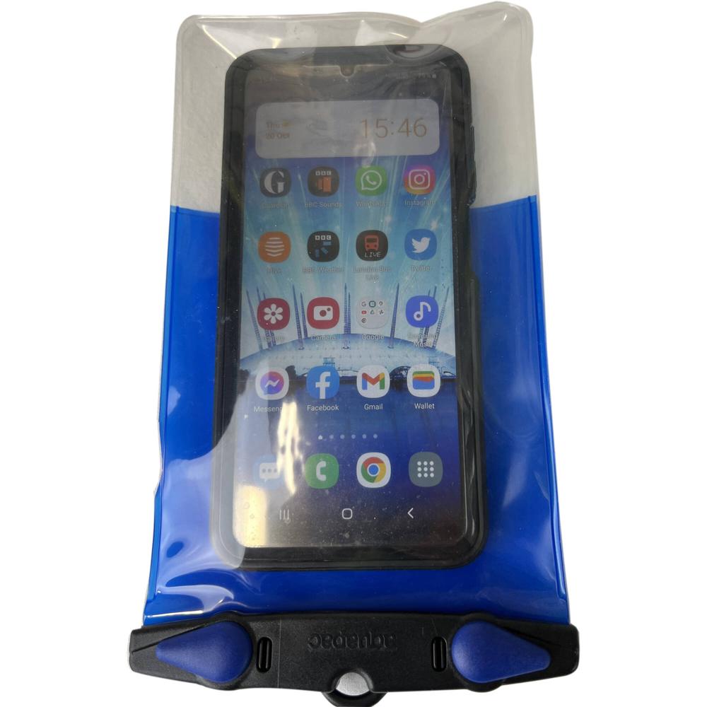Funda Impermeable para Smartphone Aquapac (Tamaño Plus-Plus, Azul) - Protección 100% contra Agua y A