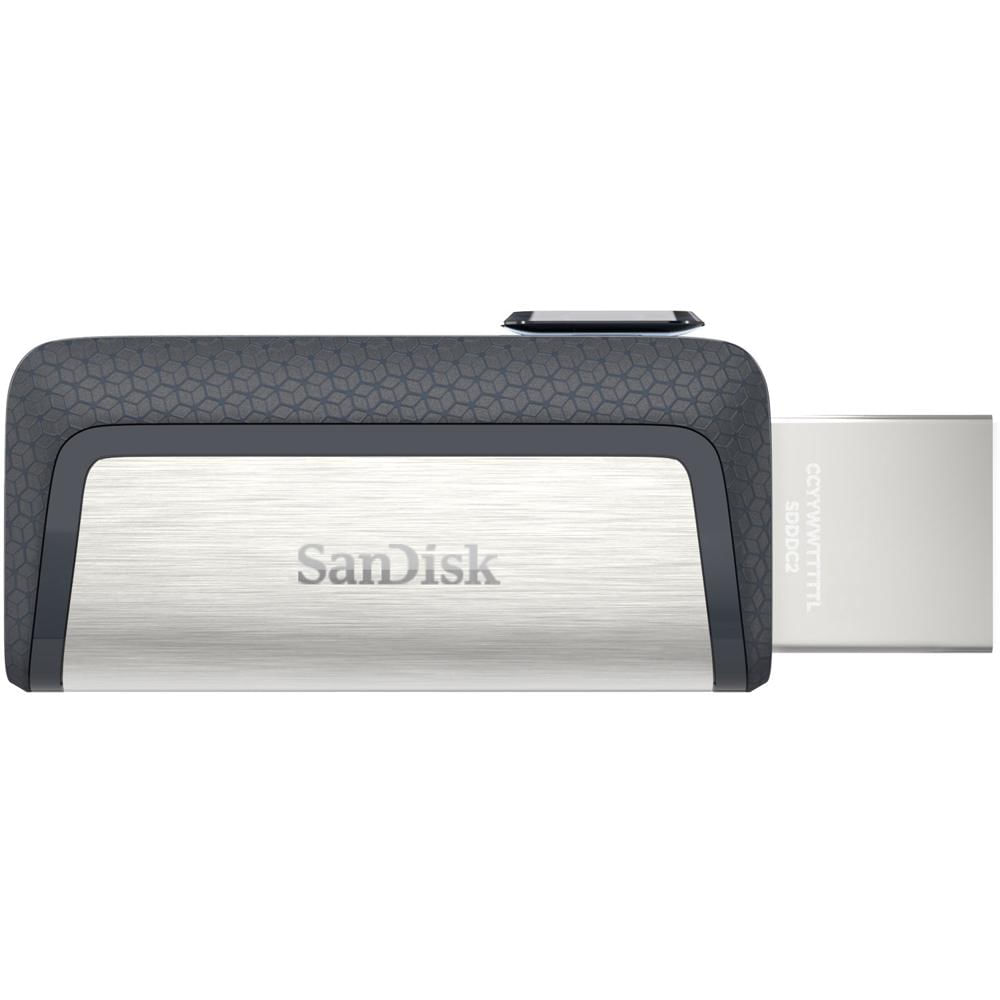 SanDisk 64GB Ultra Dual Drive USB Tipo-C - Conectores USB 3.1 Gen 1 Tipo-C y Tipo-A, Velocidad de Tr