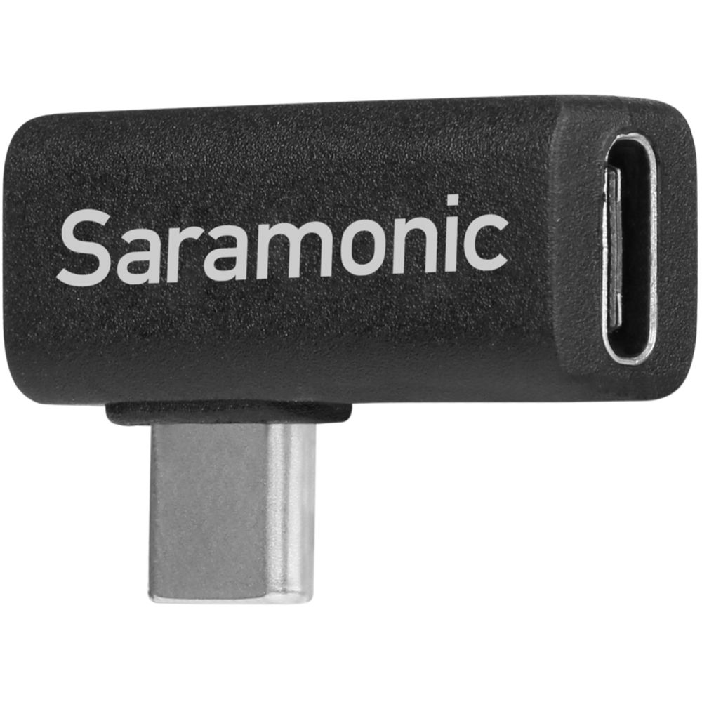 Adaptador Saramonic SR-C2005 USB Tipo-C Macho a Hembra en Ángulo Recto - Ideal para Espacios Reducid