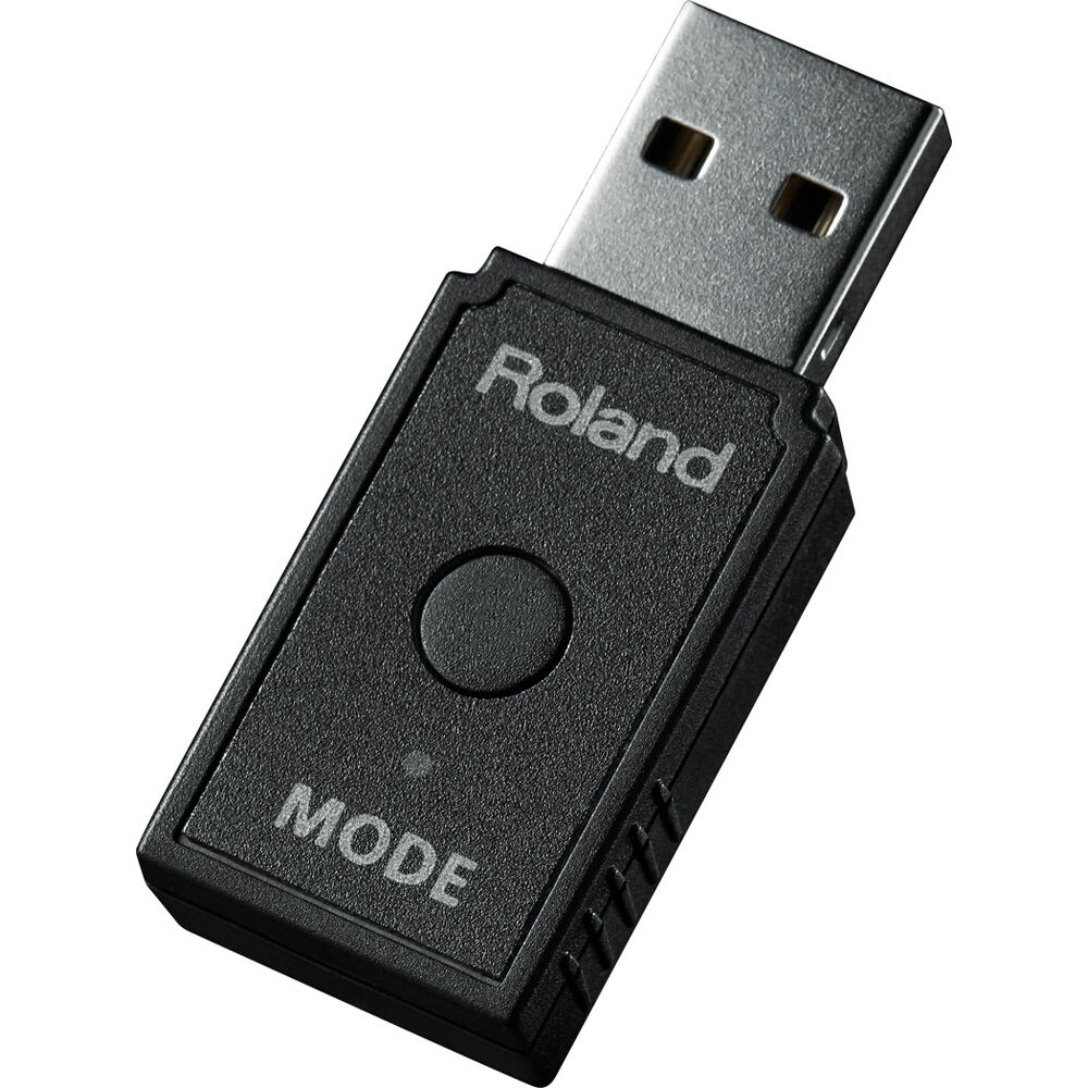 Roland WM-1D Dongle MIDI Inalámbrico para Computadoras - Adaptador USB para Mac y Windows, Envío/Rec