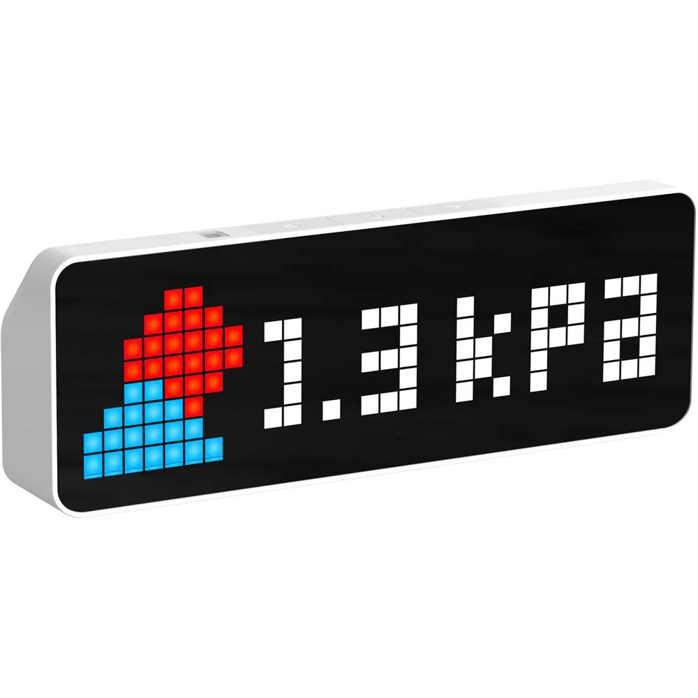 Reloj Inteligente Ulanzi TC001 con Pantalla LED, Batería Recargable de 4400mAh, Funciones de Tempori