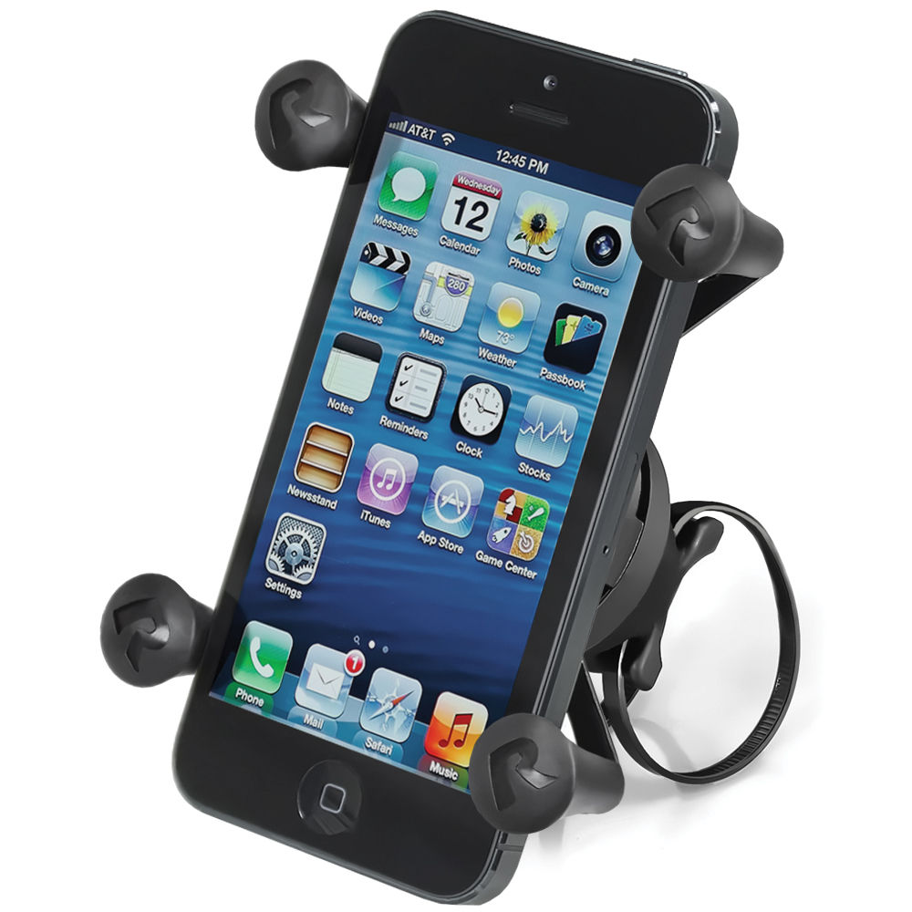 Soporte para Bicicleta RAM MOUNTS EZ-ON/OFF con Soporte Universal X-Grip para Smartphone - Compatibl