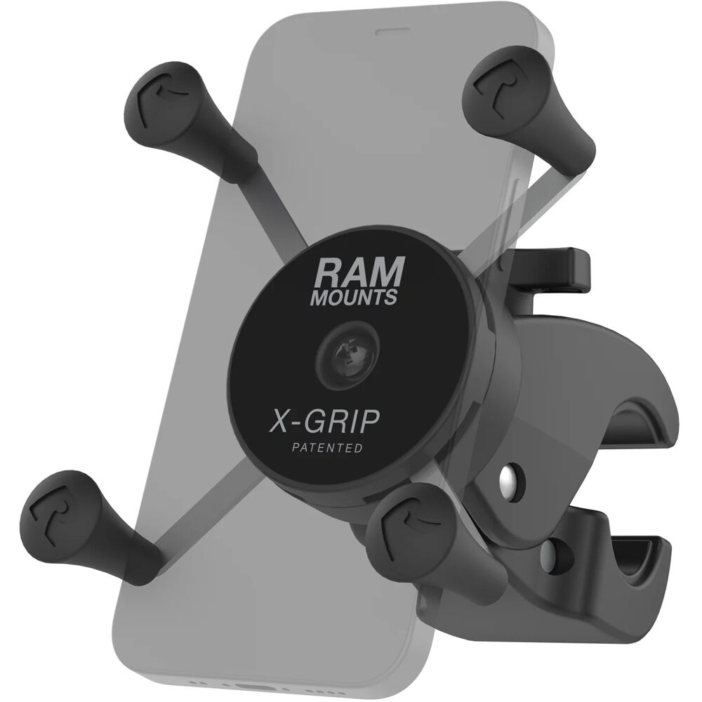 Soporte para Teléfono RAM MOUNTS X-Grip con Tough-Claw de Perfil Bajo (para Smartphones de 1.9 - 3.2