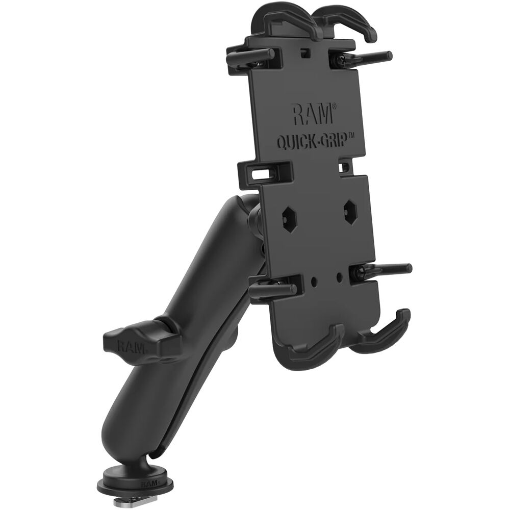 Soporte para Teléfonos RAM MOUNTS Quick-Grip XL con Base de Bola de 1"" (Largo) - Compatible con Sist