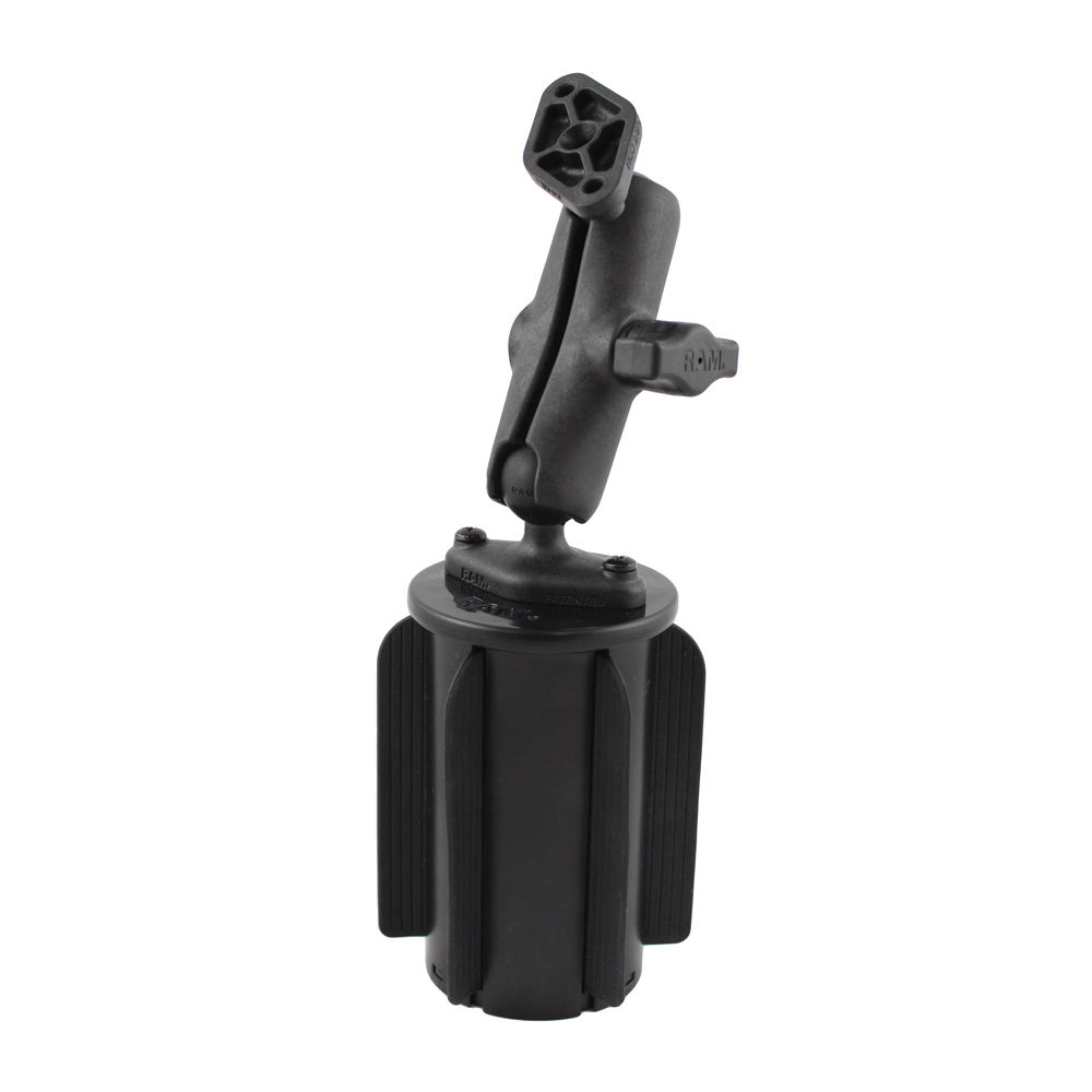 Soporte Universal para Vaso RAM MOUNTS RAM-A-CAN II con Doble Conector - Sistema de Bola de Goma, Ma