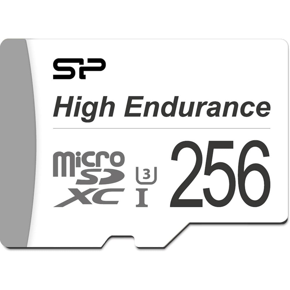 Tarjeta de Memoria Silicon Power 256GB UHS-I microSDXC de Alta Resistencia con Adaptador SD - Veloci
