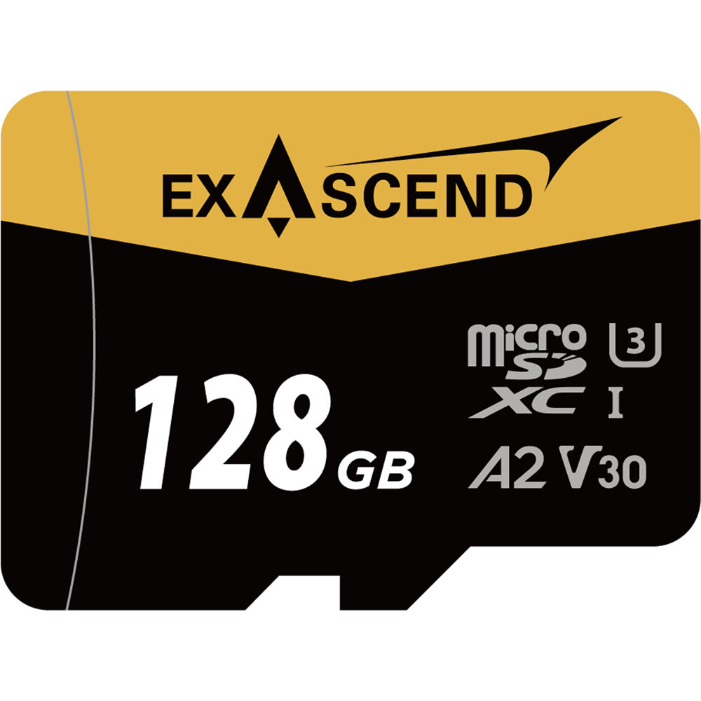 Tarjeta de Memoria Exascend 128GB Catalyst UHS-I microSDXC - A2, V30, U3, 170 MB/s Lectura, 150 MB/s