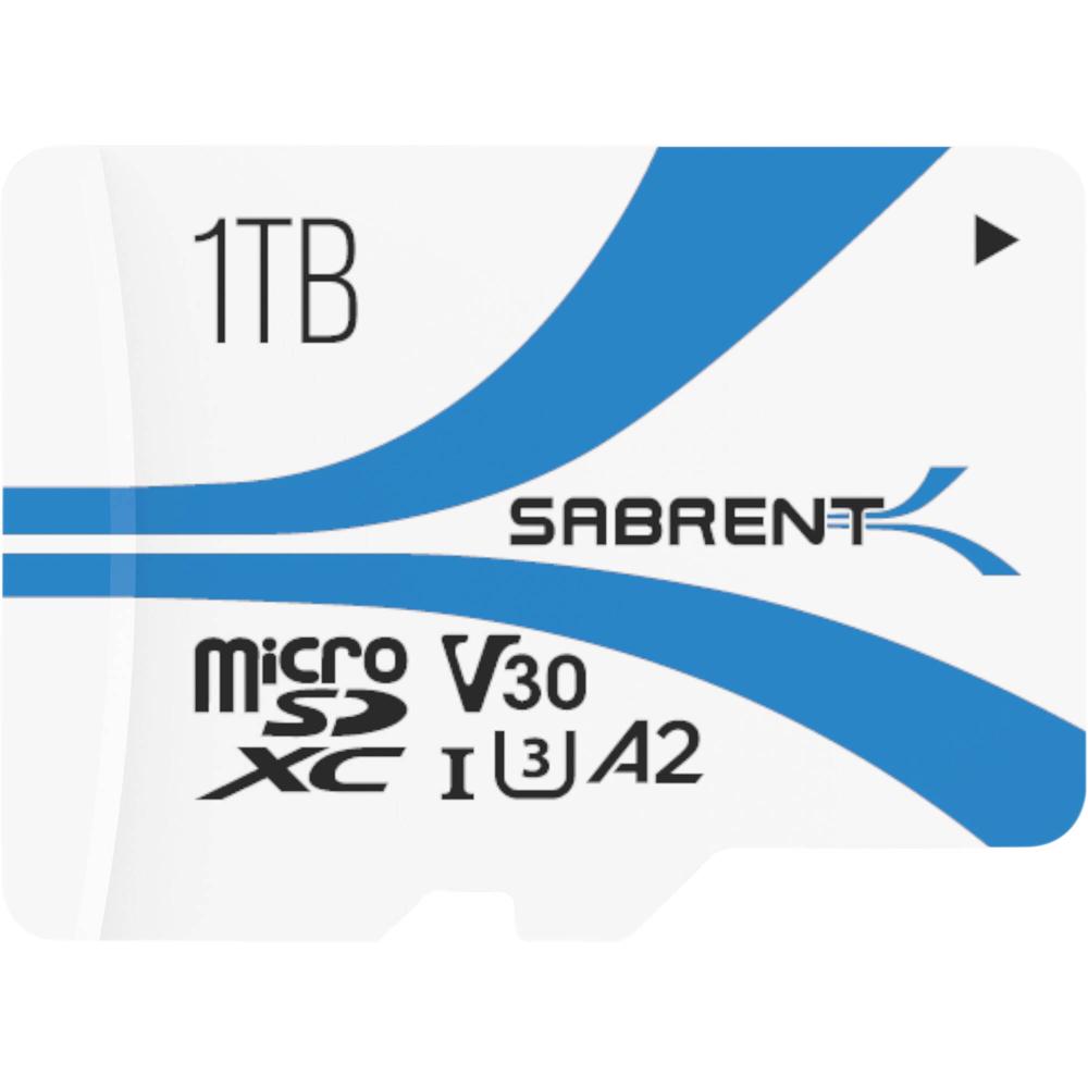 Tarjeta de Memoria Sabrent 1TB Rocket UHS-I microSDXC con Adaptador SD - Capacidad de Almacenamiento