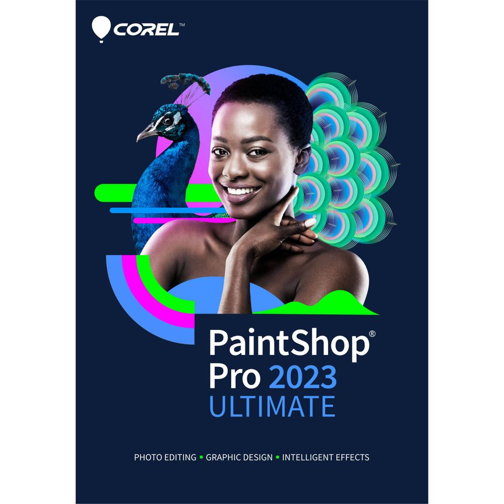 Corel PaintShop Pro 2023 Ultimate: Software de Gestión y Edición de Fotos, Edición No Destructiva, H