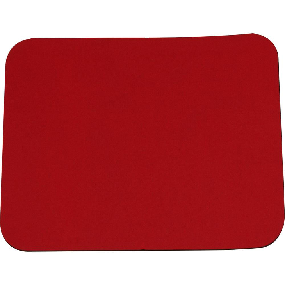 Alfombrilla de Ratón Estándar Belkin (Roja) - Superficie de Jersey, Base de Neopreno Antideslizante