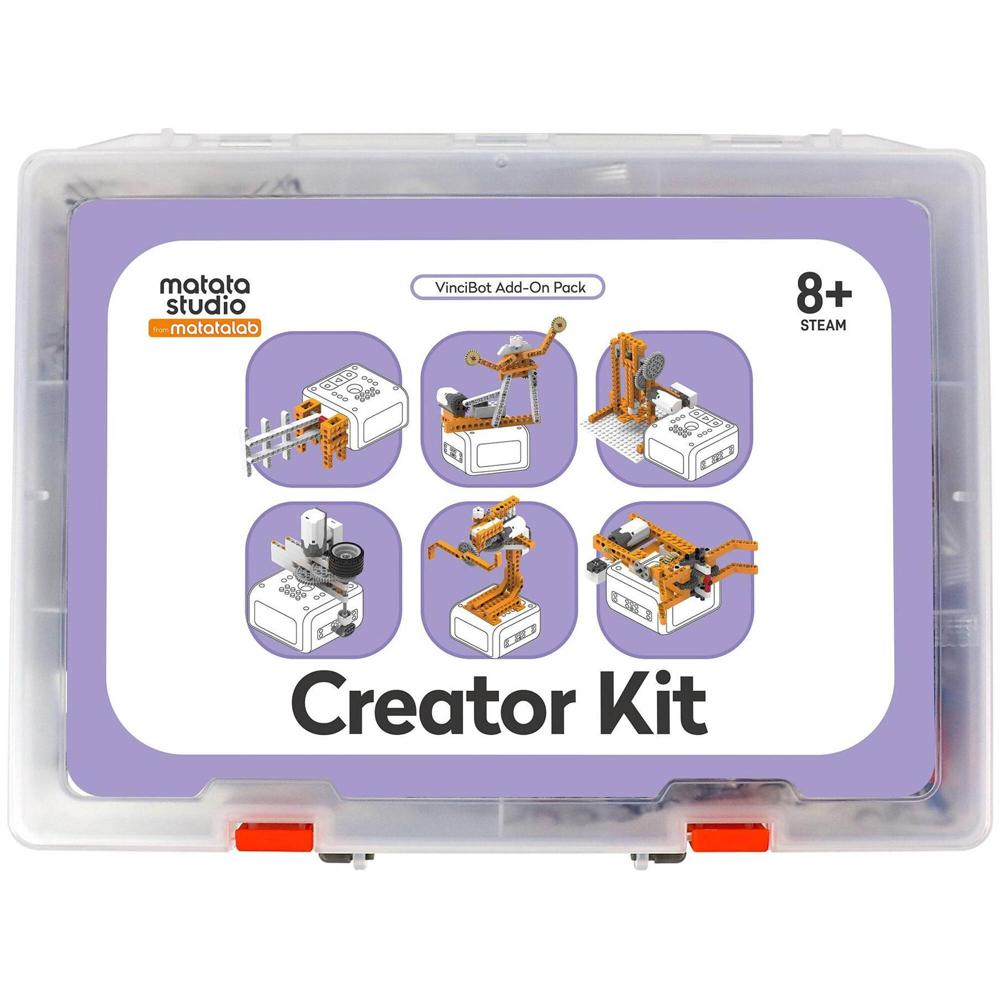 Kit de Creación Matatalab para Vincibot - Más de 400 Bloques de Construcción, 20+ Formas, Aprendizaj