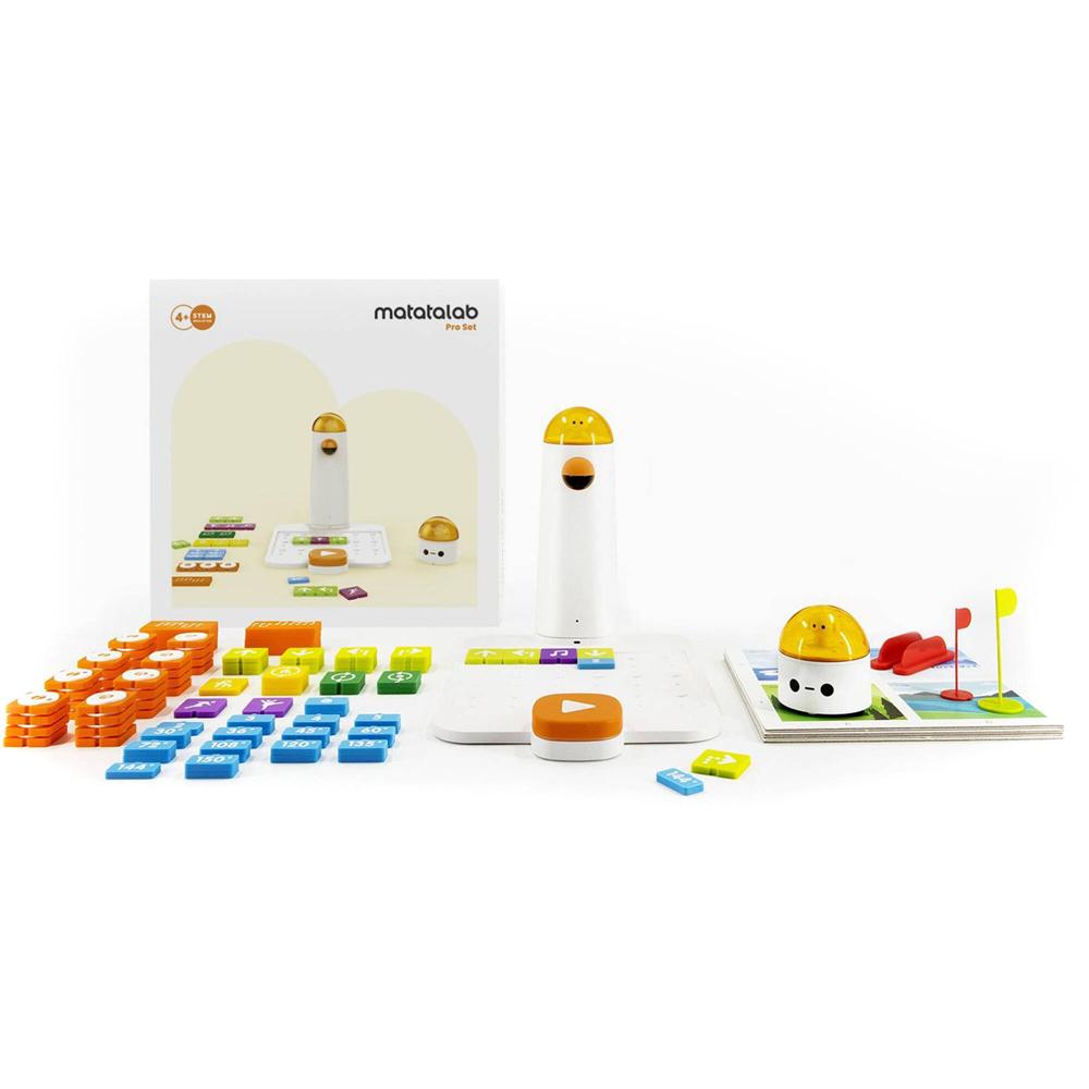 Conjunto Pro Matatalab con Robot de Codificación: 99 Bloques de Programación, Mapa Interactivo Doble