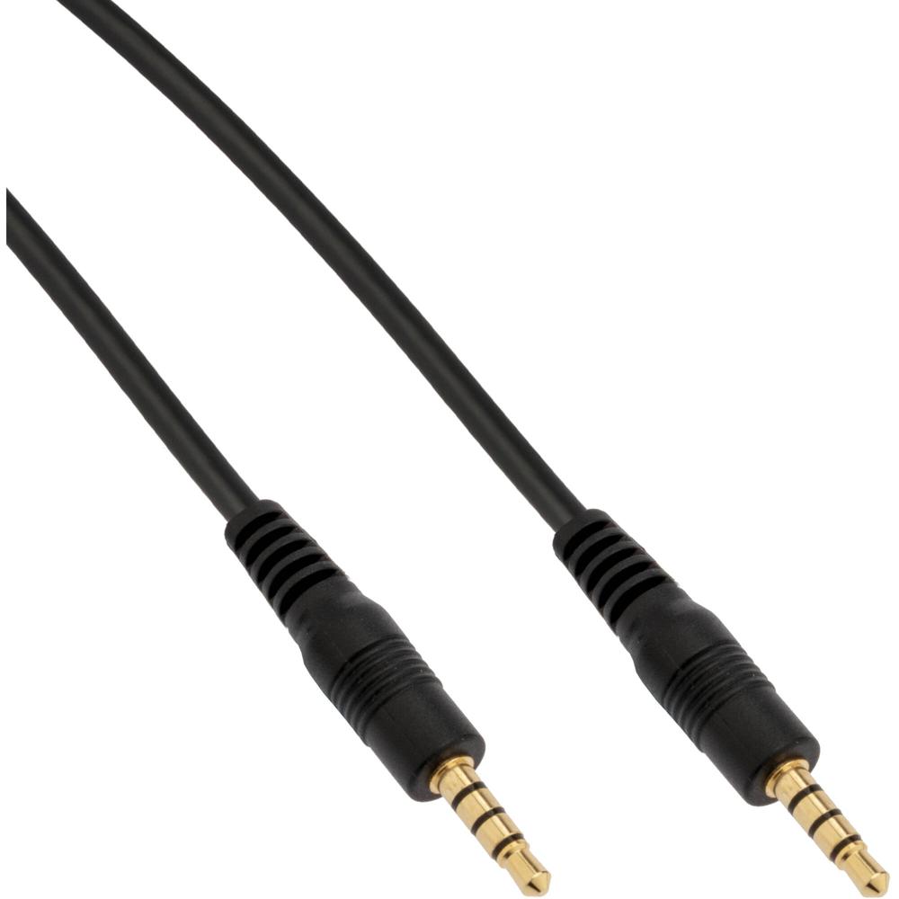 Cable Pearstone Mini TRRS a TRRS (Recto, 1.5') - Conexión para Micrófonos, Smartphones y Tablets, Id