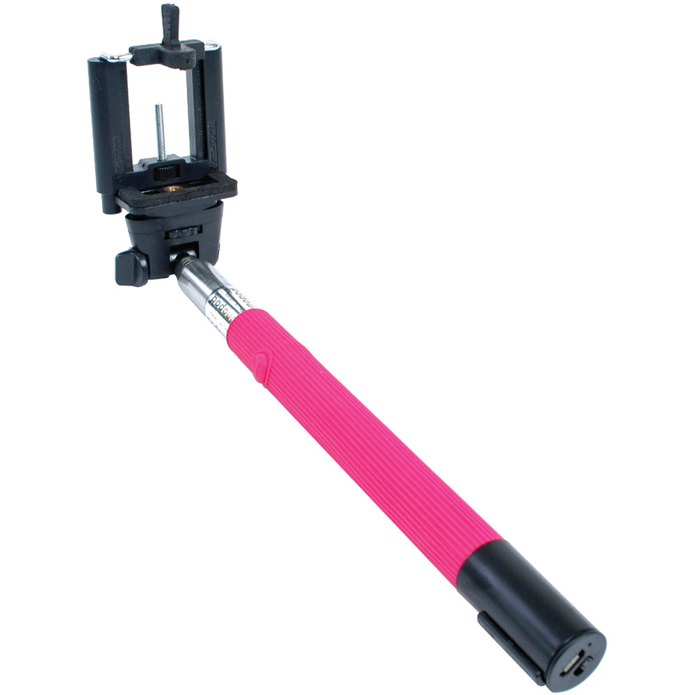 Extensión de Selfie Dot Line para Smartphone con Bluetooth (Rosa Fucsia) - Compatible con iPhone/And