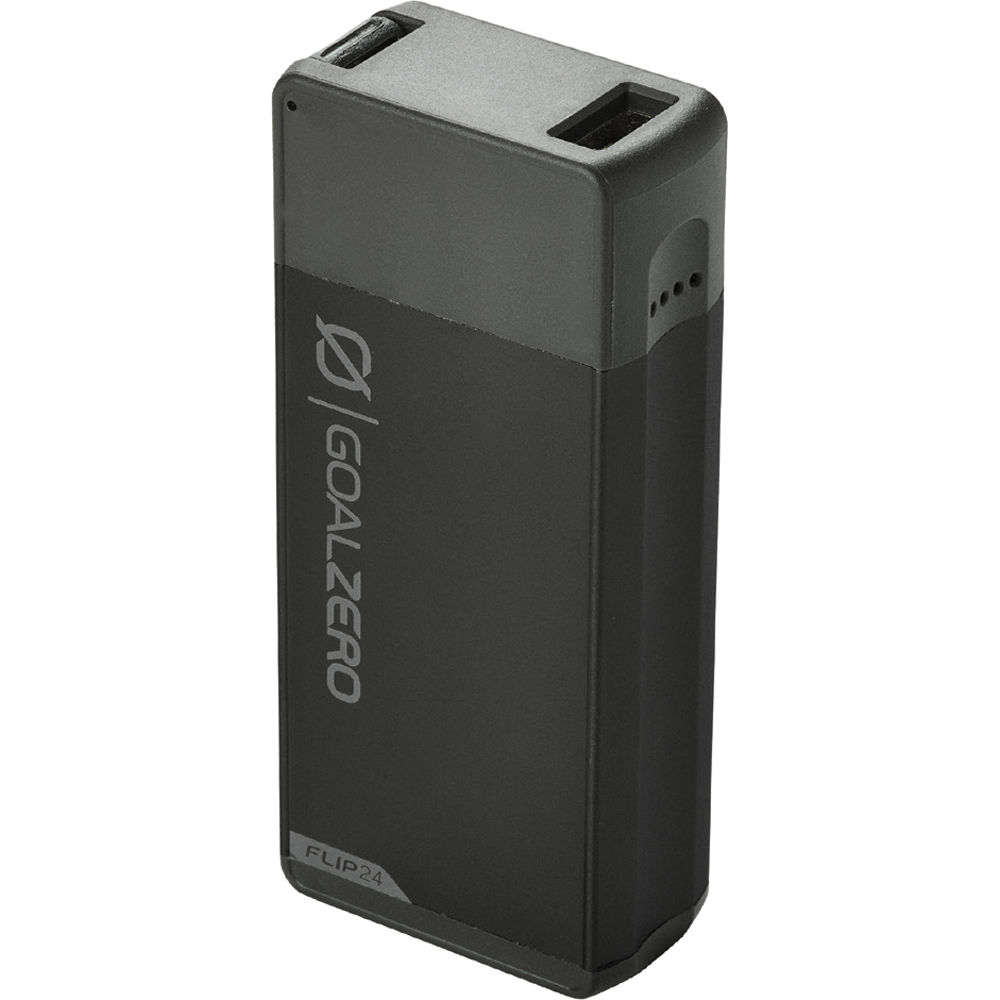 GOAL ZERO Flip 24 Estación de Energía Portátil de 6700mAh (Negro) - Solución de Energía Compacta y R