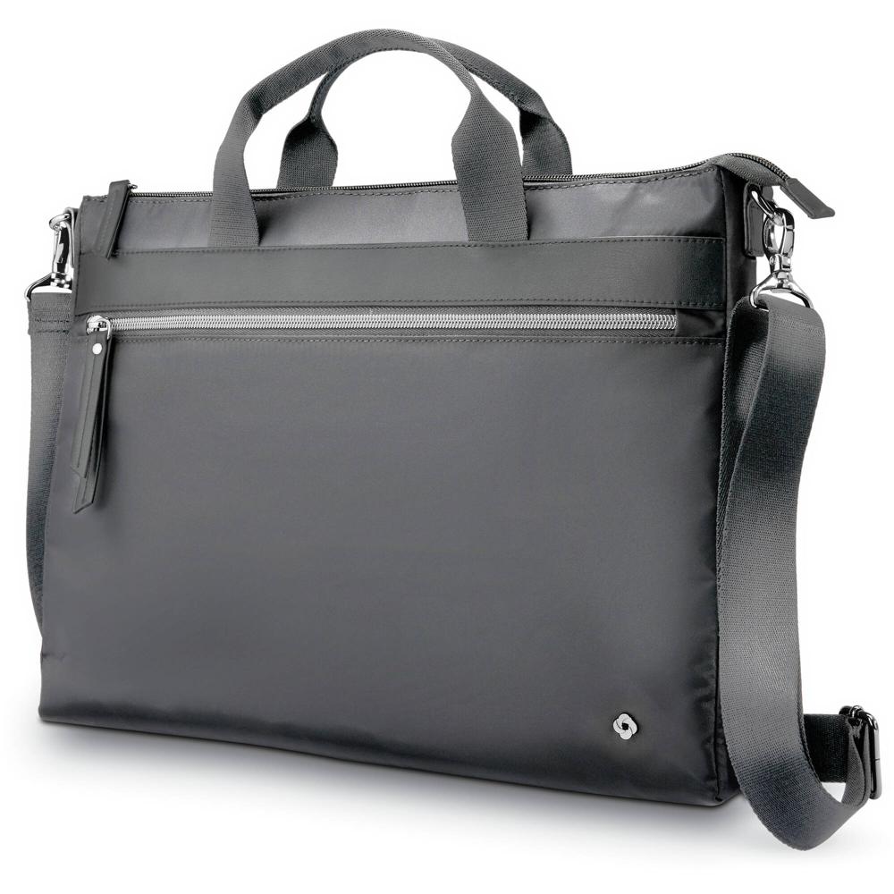 Samsonite Mobile Solution Convertible Slim Brief (Silver Shadow) - Maletín Ligero para Laptop de 14.