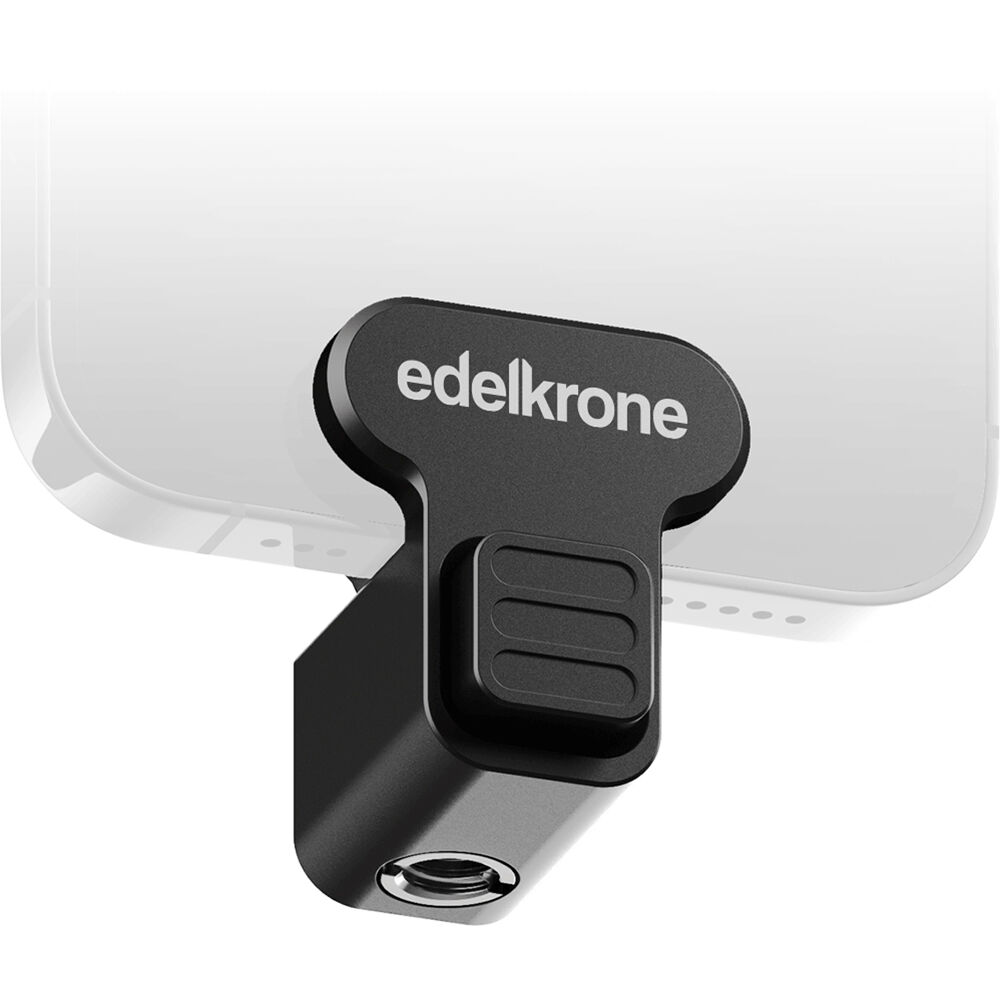 Soporte para Smartphone Edelkrone PhoneCLIP Pro con Montura de Trípode, Operación con Botón, Sujeció