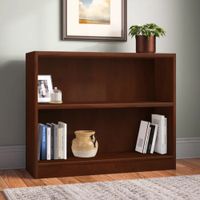 Librero Moderno Kikunoi Marrón R&R MUEBLES