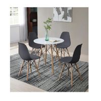 Mesa de Comedor Vintage Saori 0.80 mts color Blanco TU MESITA
