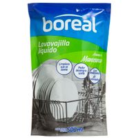 Lavavajilla líquido BOREAL Manzana Doypack 500Ml
