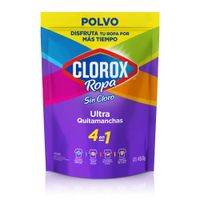 Ultra Quitamanchas CLOROX Ropa Color Bolsa Cierre Fácil 450g