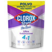 Ultra Quitamanchas Clorox Blancos Bolsa 900g
