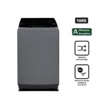 Lavadora INDURAMA Carga Superior 16 Kg LRI-16DGR Gris Oscuro