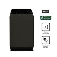 Lavadora INDURAMA Carga Superior 16 Kg LRI-16DTN Titanio