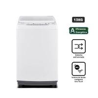 Lavadora INDURAMA Carga Superior 13 Kg LRI-13BLA Blanco