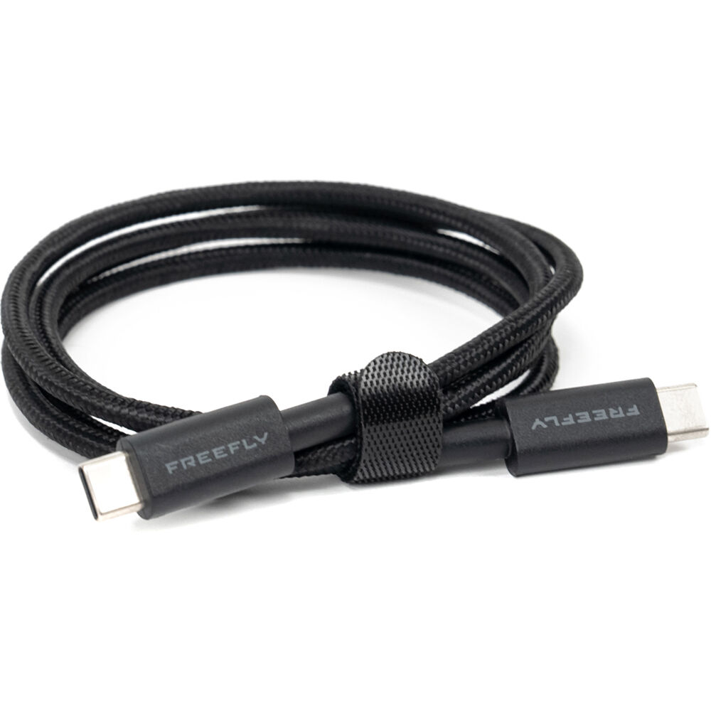 FREEFLY Cable USB-C a USB-C 3.0 (39"") - Interfaz USB-C 3.0, Velocidad de Transferencia de hasta 5 Gb