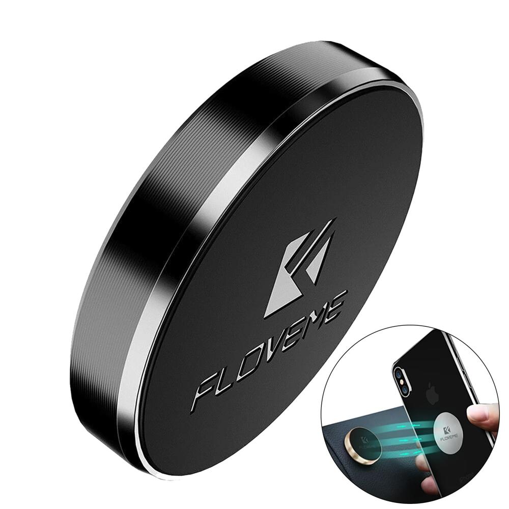 Soporte Magnético Circular para Celular o Móvil para auto - Negro