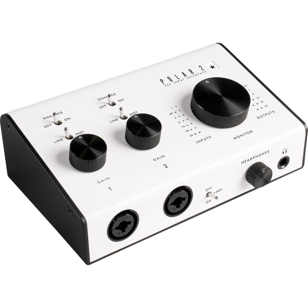 Interfaz de Audio de Escritorio Blackstar Polar 2 de Doble Canal para Guitarras - Diseñada para Guit